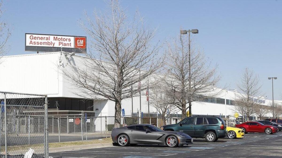 The GM plant is photographed in Arlington in 2016. The GM plant is photographed in Arlington in 2016.